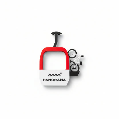 Panorama Gondola with Bike - Magnet - Wholesale