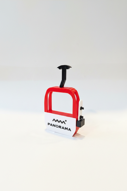 Panorama Gondola with Snowboard - Magnet - Wholesale