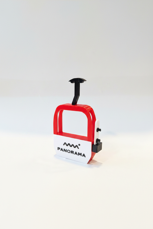 Panorama Gondola with Snowboard - Magnet - Wholesale