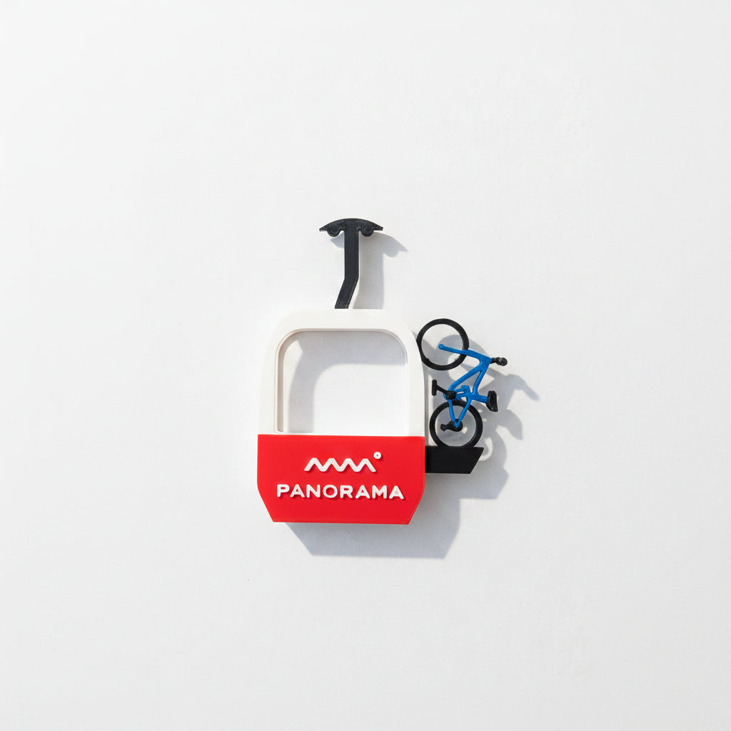 Panorama Gondola with Bike - Magnet - Wholesale