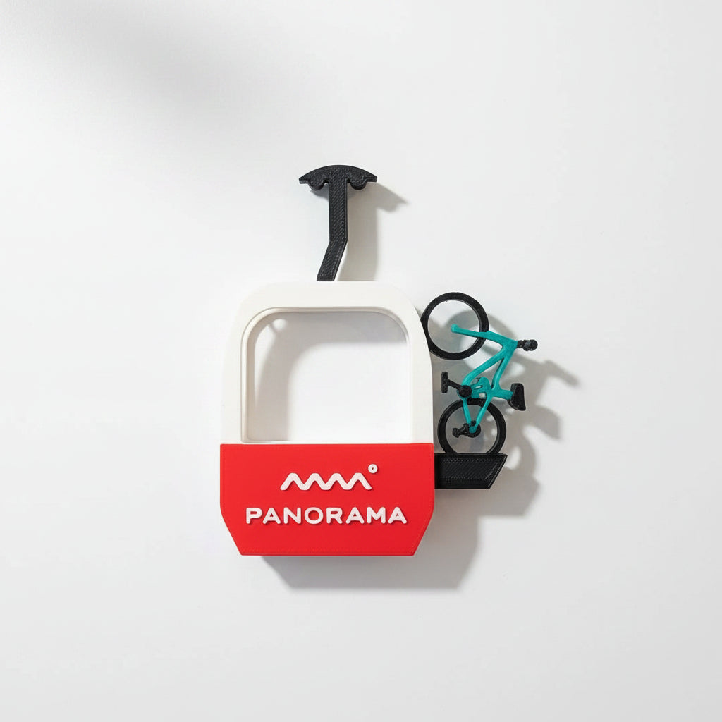 Panorama Gondola with Bike - Magnet - Wholesale