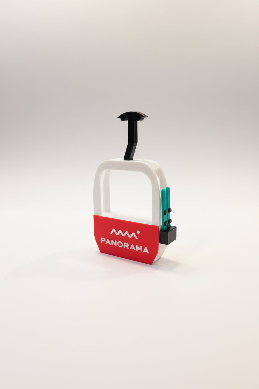 Panorama Gondola with Skis - Magnet - Wholesale