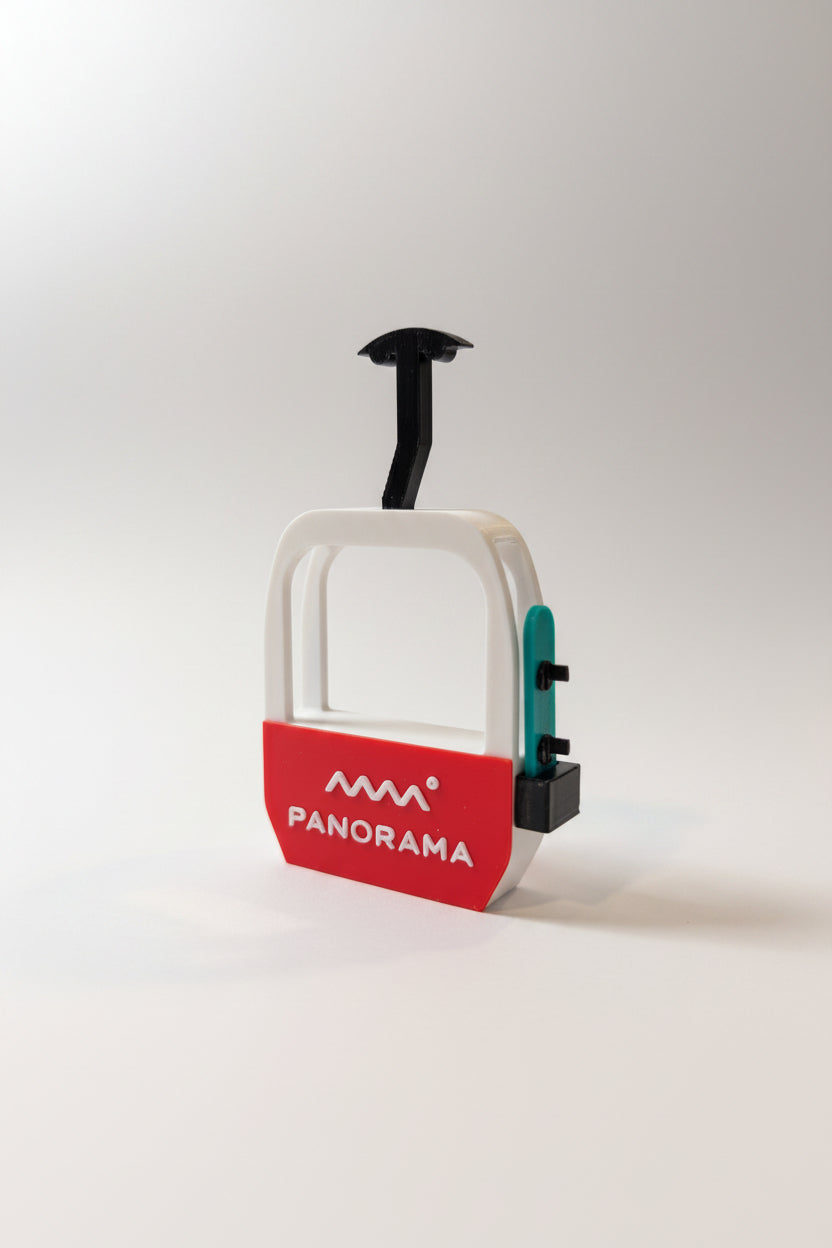 Panorama Gondola with Snowboard - Magnet - Wholesale