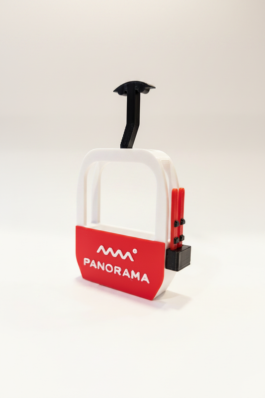 Panorama Gondola with Skis - Magnet - Wholesale