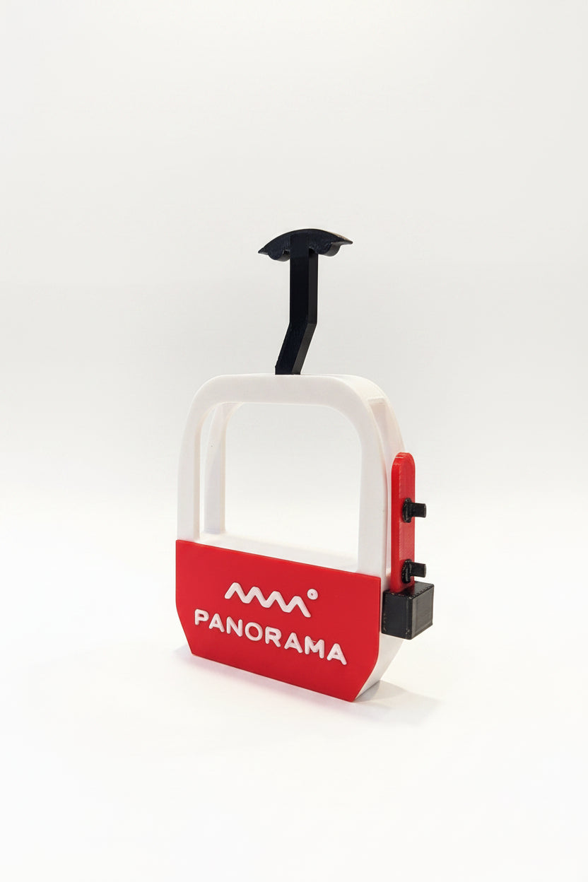 Panorama Gondola with Snowboard - Magnet - Wholesale