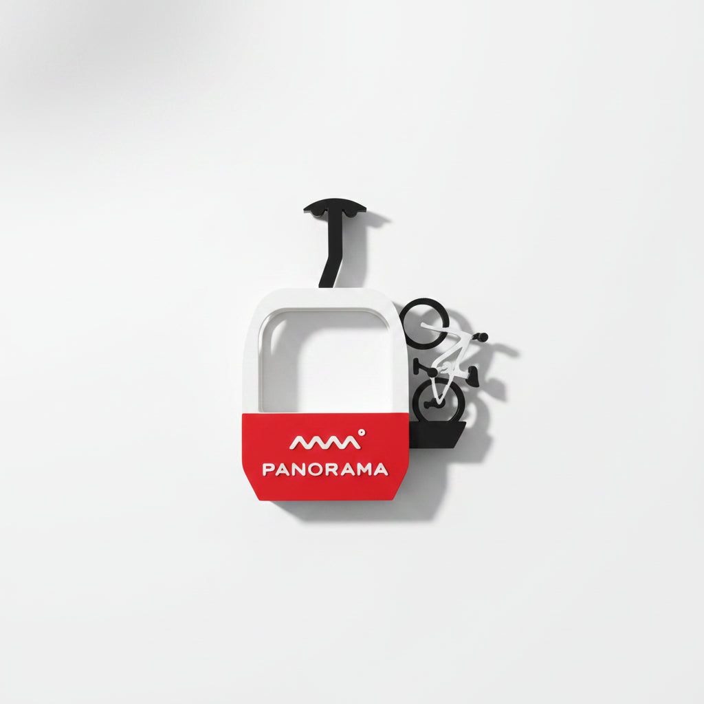 Panorama Gondola with Bike - Magnet - Wholesale