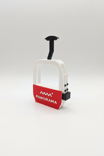 Panorama Gondola with Skis - Magnet - Wholesale