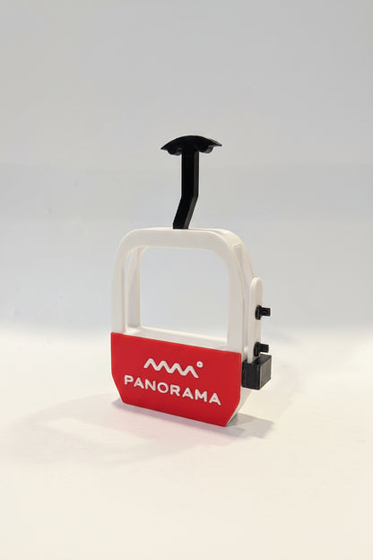 Panorama Gondola with Snowboard - Magnet - Wholesale