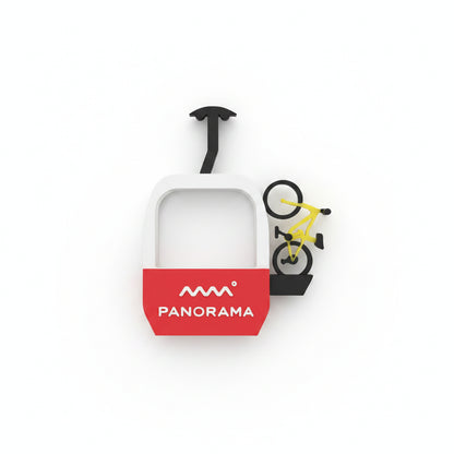 Panorama Gondola with Bike - Magnet - Wholesale