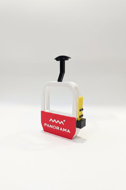 Panorama Gondola with Skis - Magnet - Wholesale