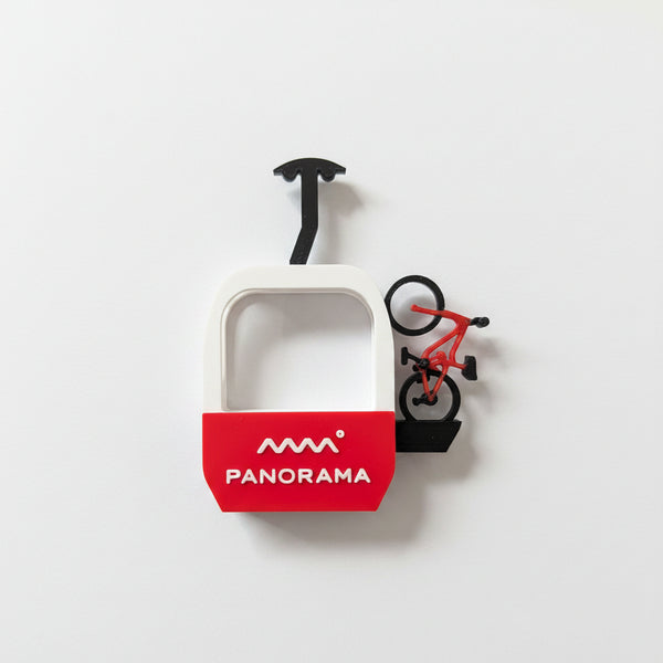 Panorama Gondola with Bike - Magnet - Wholesale