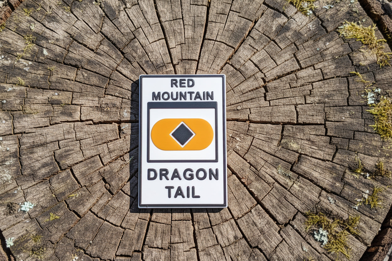 Red Mountain - Magnets - Bike Runs