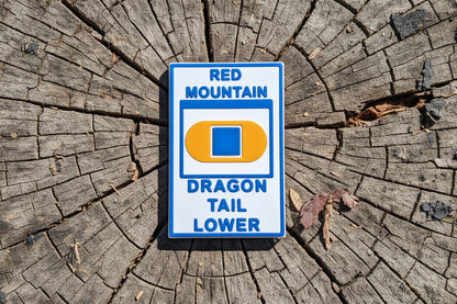 Red Mountain - Magnets - Bike Runs