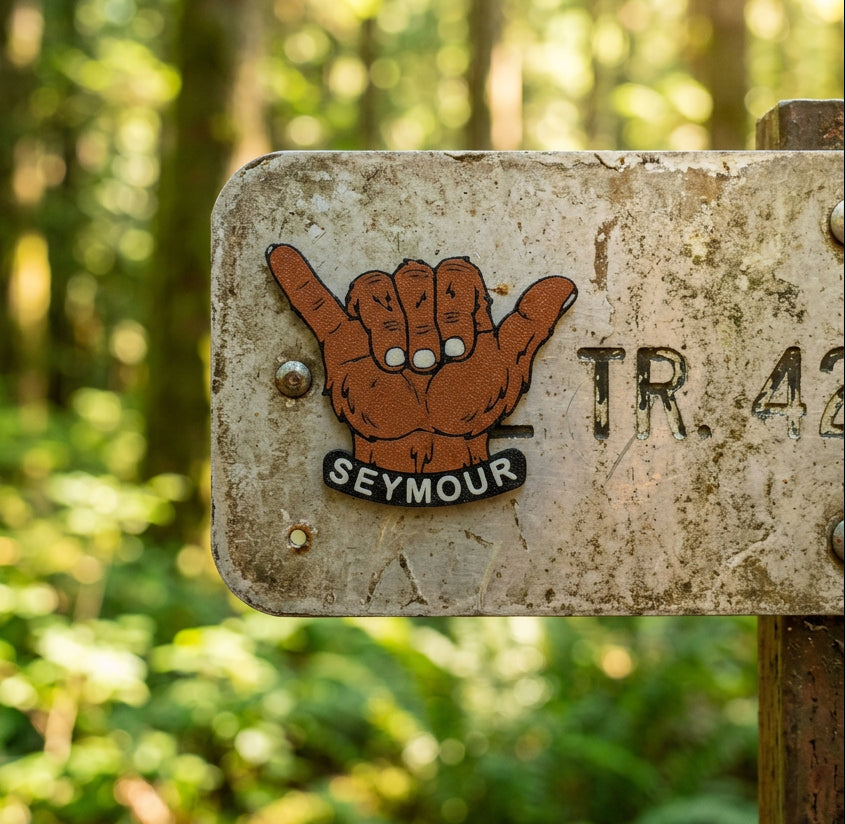 Mt Seymour - Hang Loose Sasquatch/Yeti Magnet - Wholesale