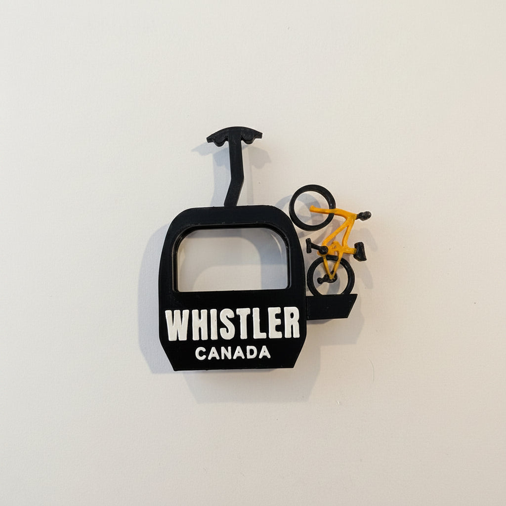 Whistler - Gondola Canada with Bike - Magnet - Wholesale