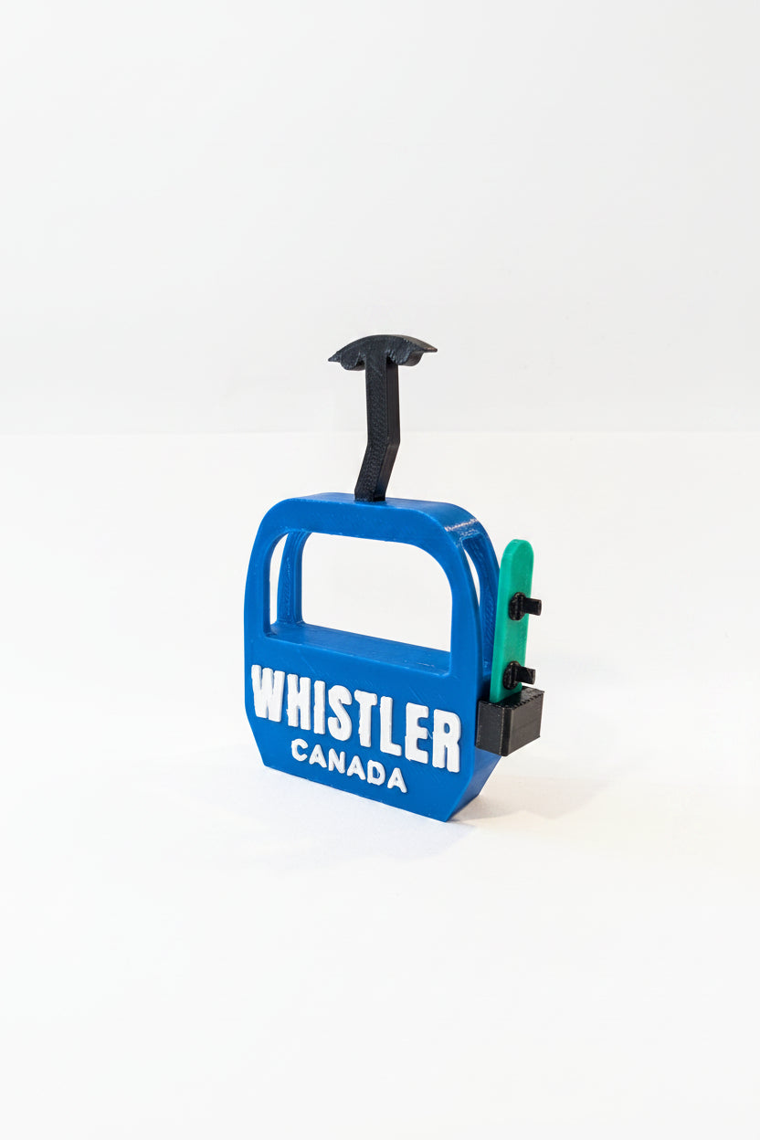 Whistler - Gondola Canada With Snowboard Magnet - Wholesale