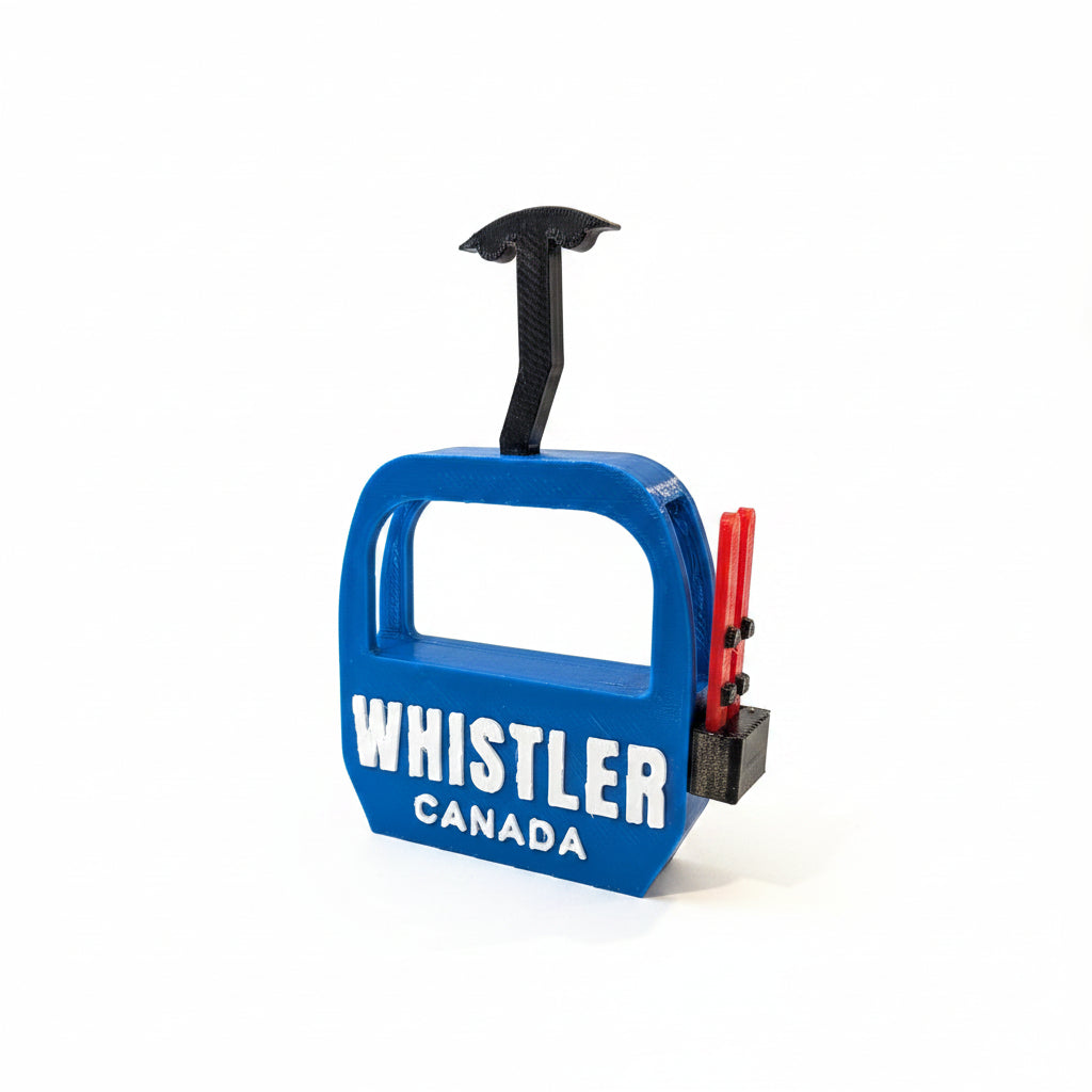 Whistler - Gondola Canada With Skis Magnet - Wholesale