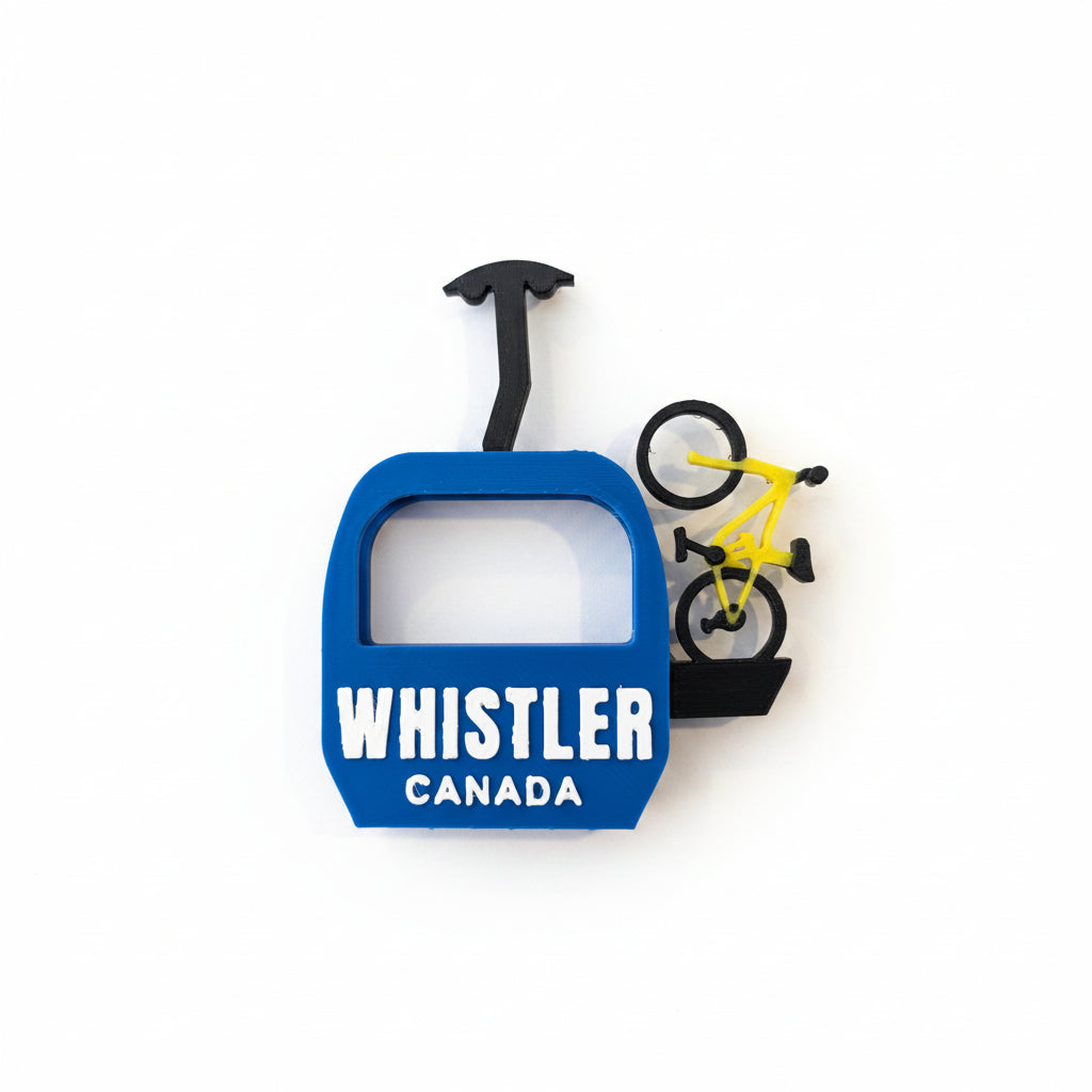 Whistler - Gondola Canada with Bike - Magnet - Wholesale