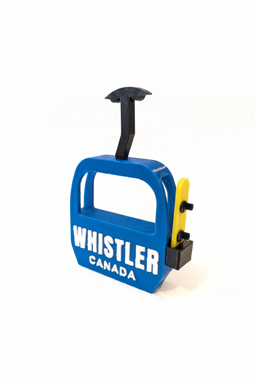 Whistler - Gondola Canada With Snowboard Magnet - Wholesale
