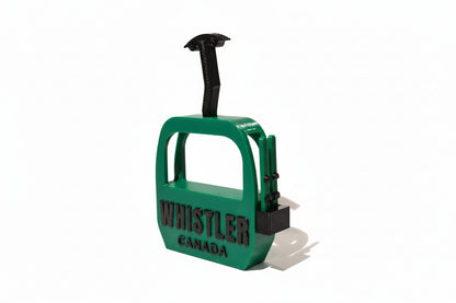 Whistler Gondola Canada with Skis Magnet