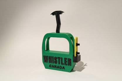 Whistler Gondola Canada with Snowboard Magnet - Wholesale