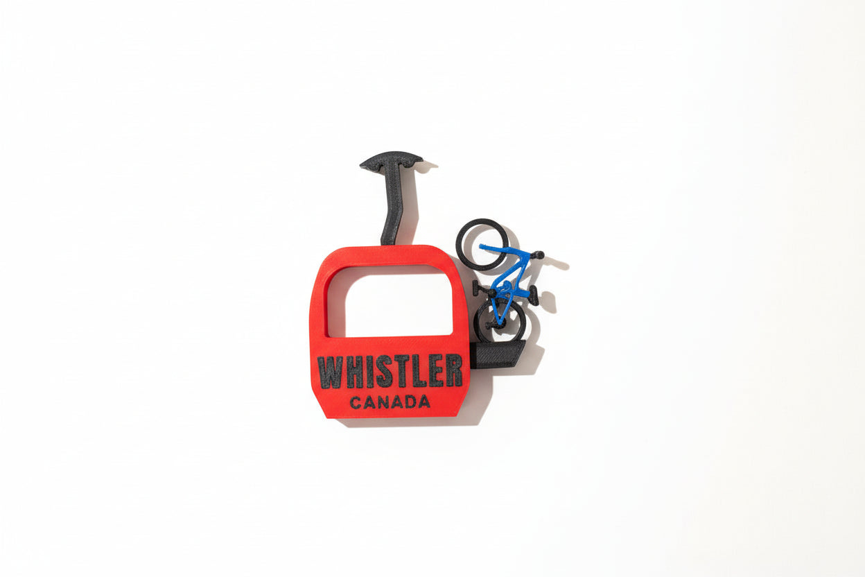 Whistler Gondola Canada with Bike Magnet