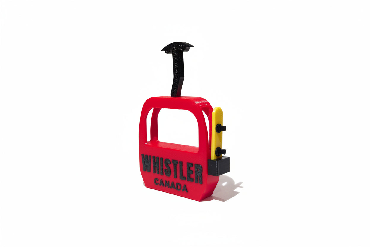 Whistler Gondola Canada with Snowboard Magnet - Wholesale
