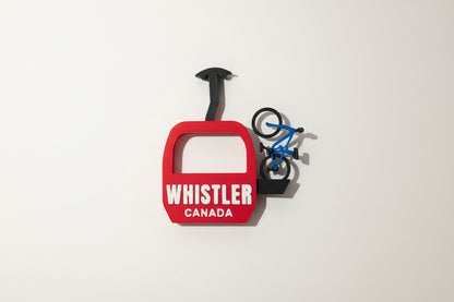 Whistler Gondola Canada with Bike Magnet