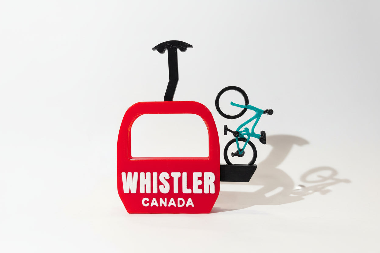 Whistler Gondola Canada with Bike Magnet