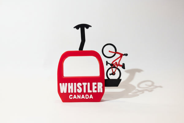 Whistler - Gondola Canada with Bike Magnet