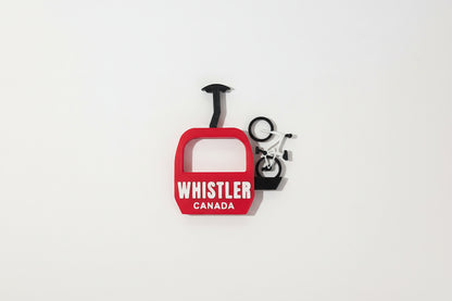 Whistler Gondola Canada with Bike Magnet