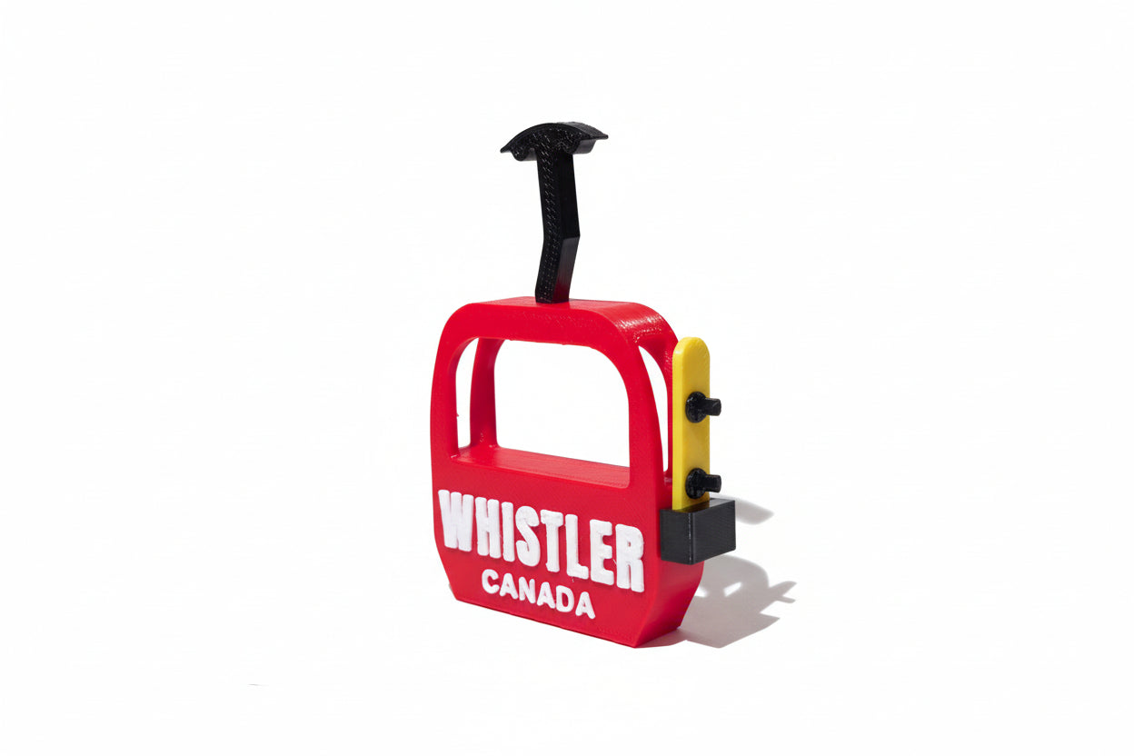 Whistler Gondola Canada with Snowboard Magnet - Wholesale