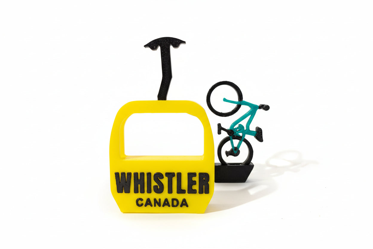 Whistler Gondola Canada with Bike Magnet