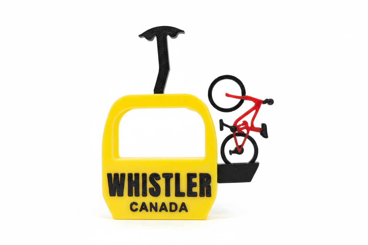 Whistler Gondola Canada with Bike Magnet