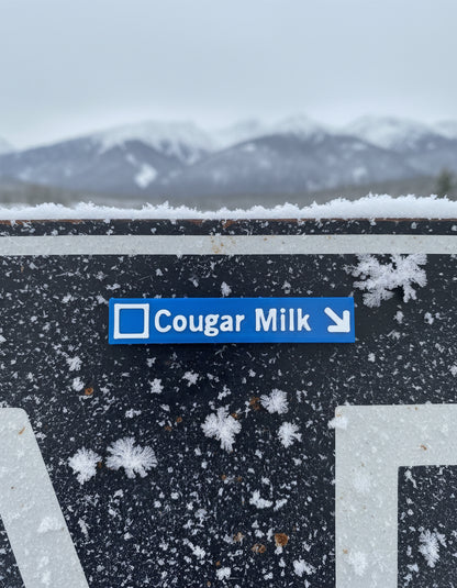 Whistler & Blackcomb Blue Ski Run Themed Sign Magnets