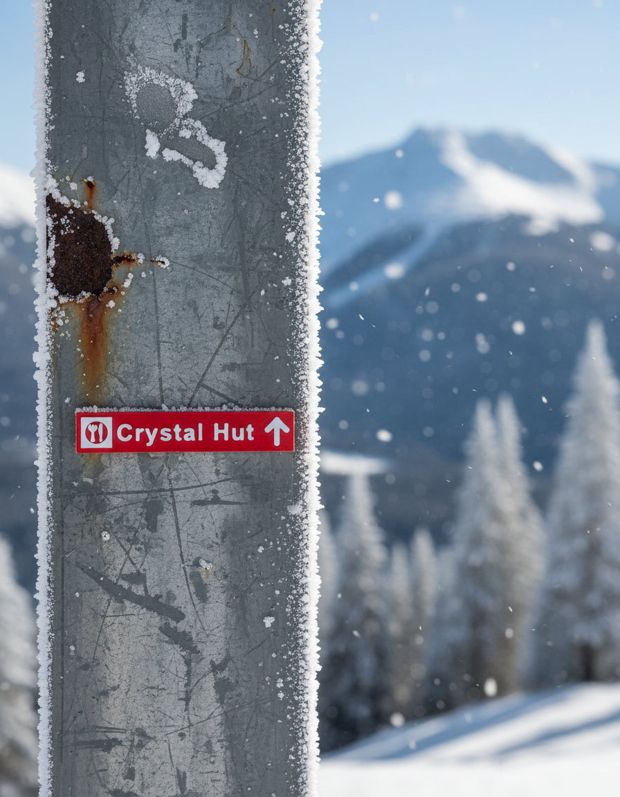 Whistler & Blackcomb Restaurant Ski Run Themed Sign Magnets