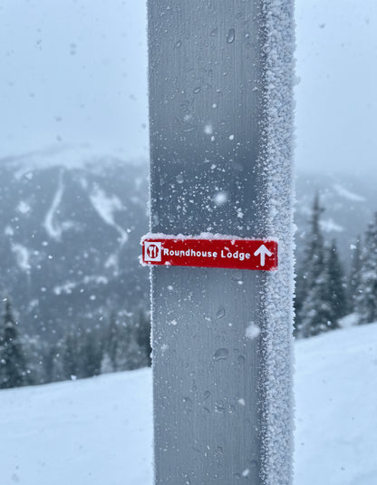 Whistler & Blackcomb Restaurant Ski Run Themed Sign Magnets