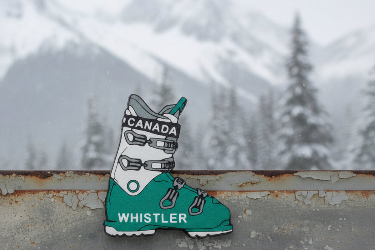 Whistler - Ski Boot Magnet