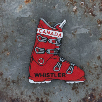 Whistler - Ski Boot Magnet