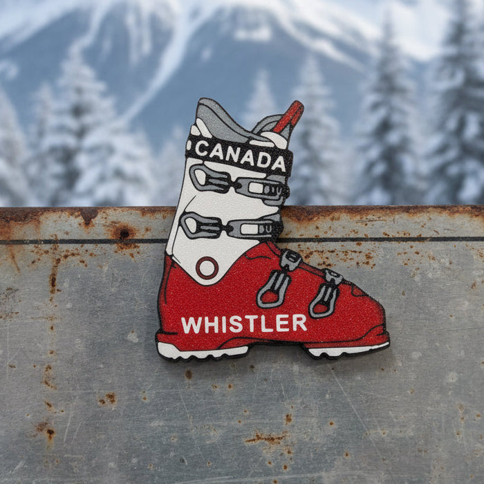 Whistler - Ski Boot Magnet