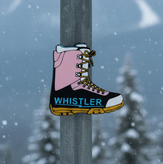 Whistler - Snowboard Boot Magnet