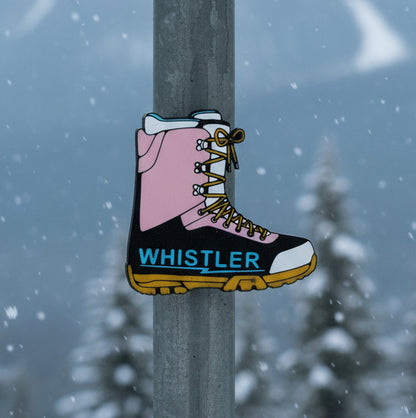 Whistler - Snowboard Boot Magnet