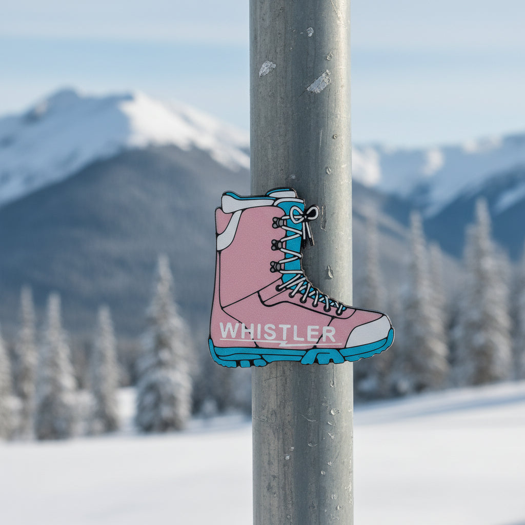 Whistler - Snowboard Boot Magnet