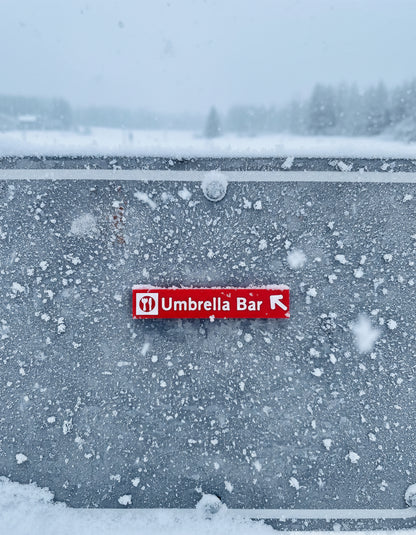 Whistler & Blackcomb Restaurant Ski Run Themed Sign Magnets