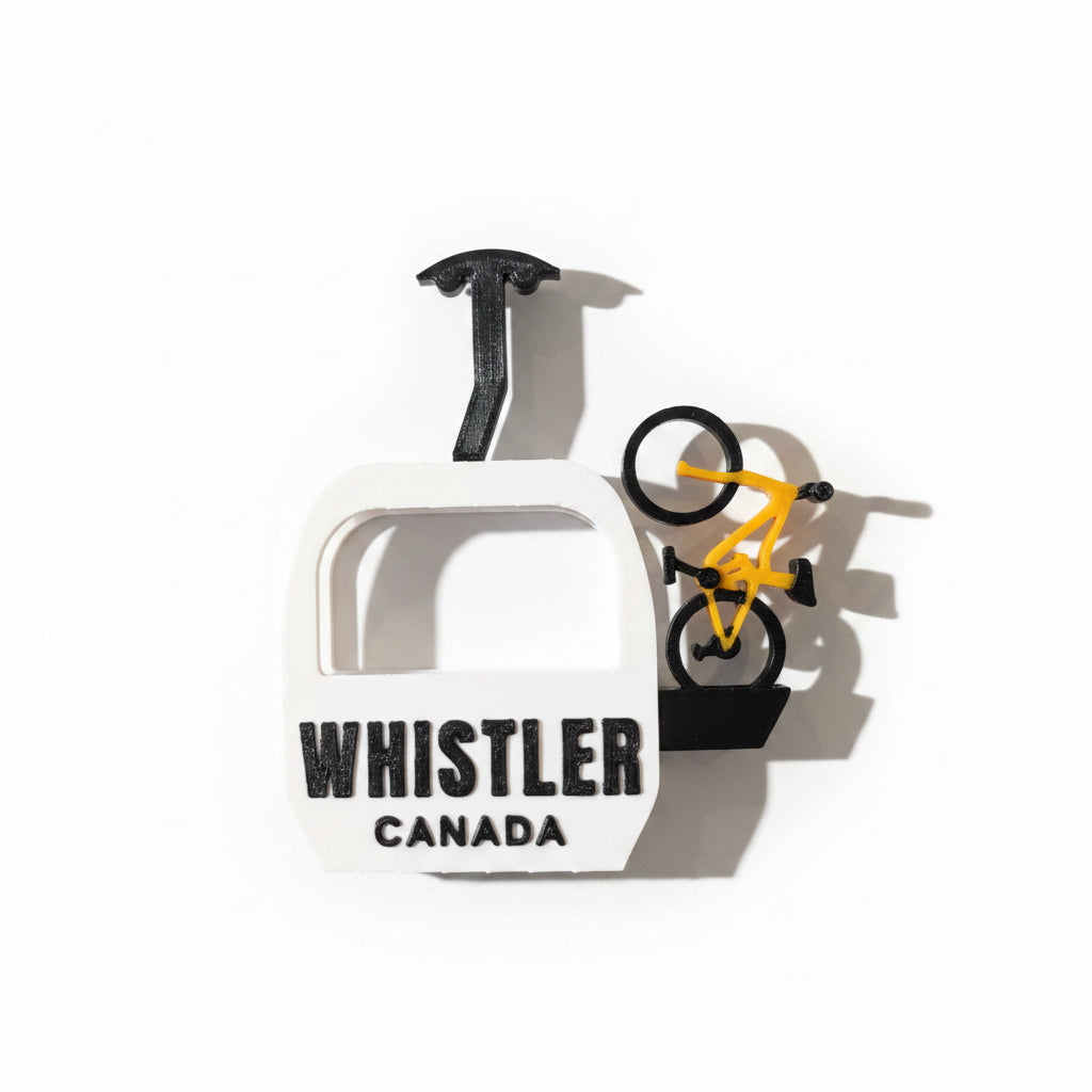 Whistler - Gondola Canada with Bike - Magnet - Wholesale