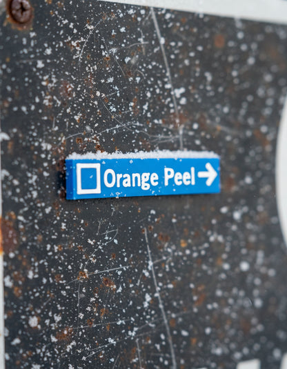 Whistler & Blackcomb Blue Ski Run Themed Sign Magnets