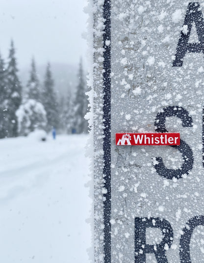 Whistler & Blackcomb Safety Ski Themed Sign Magnets
