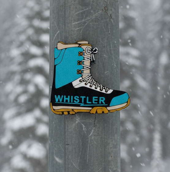 Whistler - Snowboard Boot Magnet
