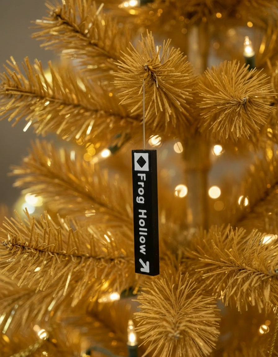 Whistler Christmas Ornament Ski Run Blackcomb