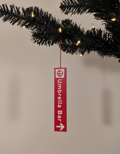 Whistler Christmas Ornament Ski Run Blackcomb